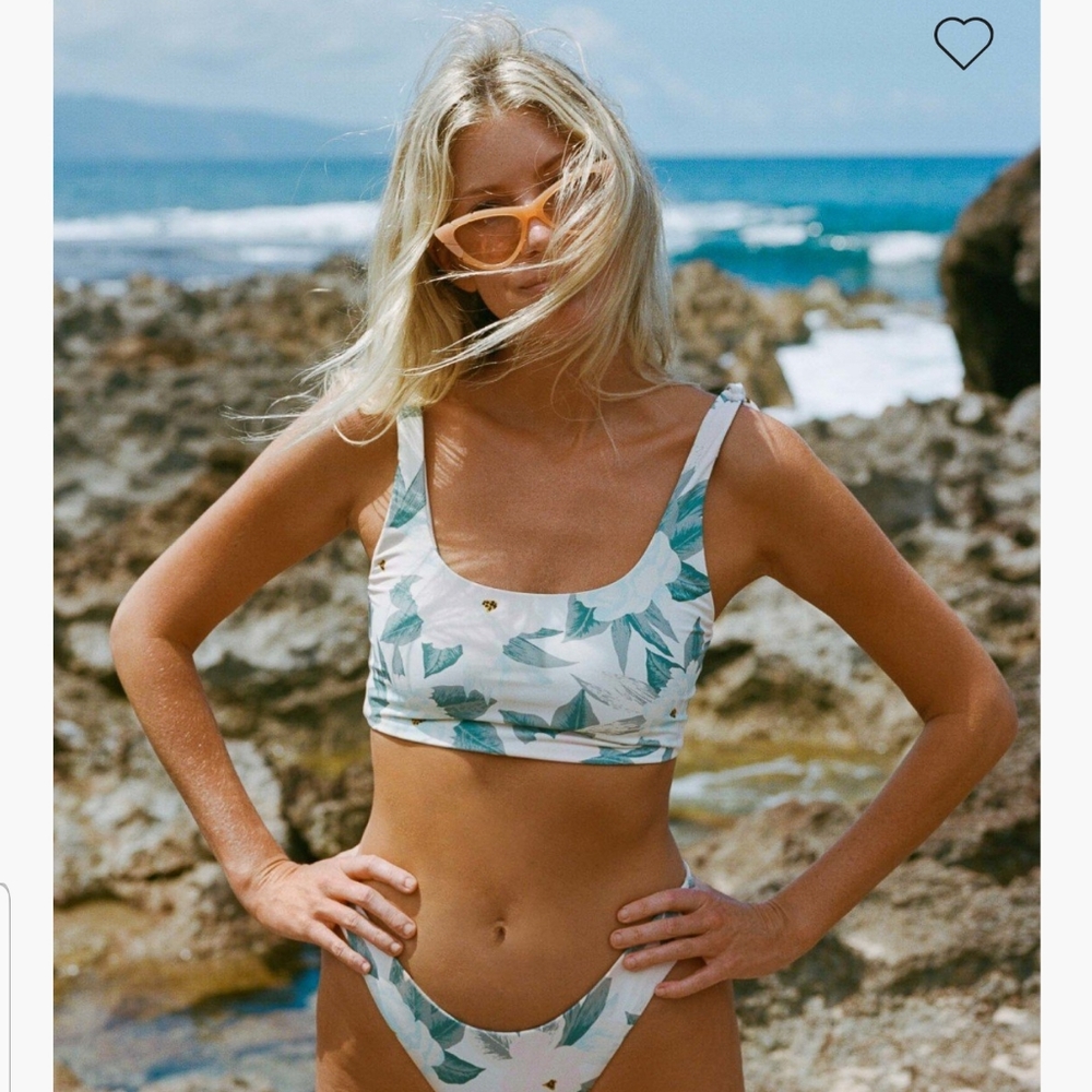 Billabong x salty blonde bikini top SM